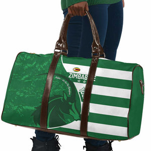 Zimbabwe Rugby Custom Travel Bag Sables 3rd Champions Proud