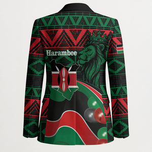 Kenya Jamhuri Day Blazer Maasai Shield Spears Harambee