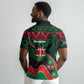 Kenya Jamhuri Day Polo Shirt Maasai Shield Spears Harambee