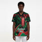 Kenya Jamhuri Day Scrub Top Maasai Shield Spears Harambee
