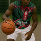 Kenya Jamhuri Day Sleeveless Zip Hoodie Maasai Shield Spears Harambee