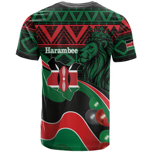 Kenya Jamhuri Day T shirt Maasai Shield Spears Harambee