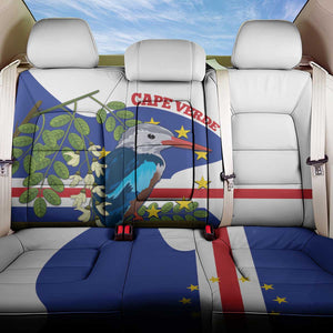 Cape Verde Back Car Seat Cover Grey-Headed Kingfisher Mix Honey Locust