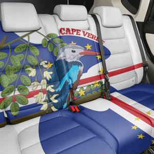 Cape Verde Back Car Seat Cover Grey-Headed Kingfisher Mix Honey Locust