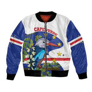 Cape Verde Bomber Jacket Grey-Headed Kingfisher Mix Honey Locust