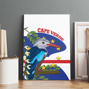 Cape Verde Canvas Wall Art Grey-Headed Kingfisher Mix Honey Locust