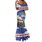 Cape Verde Mermaid Dress Grey-Headed Kingfisher Mix Honey Locust