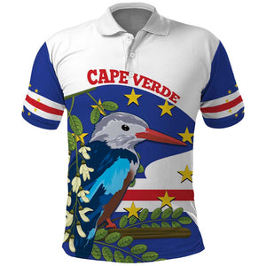 Cape Verde Polo Shirt Grey-Headed Kingfisher Mix Honey Locust