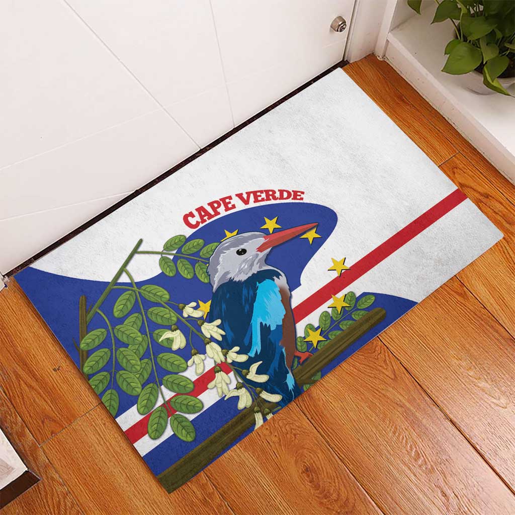 Cape Verde Rubber Doormat Grey-Headed Kingfisher Mix Honey Locust