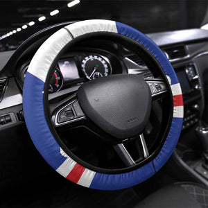 Cape Verde Steering Wheel Cover Grey-Headed Kingfisher Mix Honey Locust