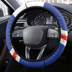 Cape Verde Steering Wheel Cover Grey-Headed Kingfisher Mix Honey Locust