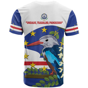 Cape Verde T shirt Grey-Headed Kingfisher Mix Honey Locust