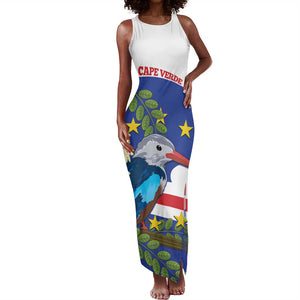 Cape Verde Tank Maxi Dress Grey-Headed Kingfisher Mix Honey Locust