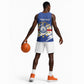 Personalized Cape Verde Basketball Jersey Coat Of Arms - African Pattern LT14