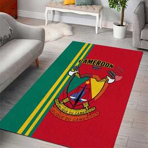 Cameroon Happy Unity Day Cameroun Coat Of Arms Area Rug