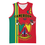 Cameroon Happy Unity Day Cameroun Coat Of Arms Basketball Jersey LT14