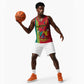 Cameroon Happy Unity Day Cameroun Coat Of Arms Basketball Jersey LT14