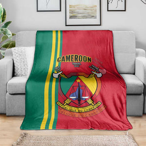 Cameroon Happy Unity Day Cameroun Coat Of Arms Blanket