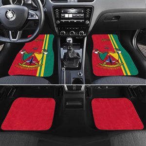 Cameroon Happy Unity Day Cameroun Coat Of Arms Car Mats