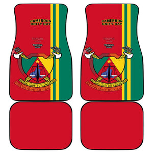 Cameroon Happy Unity Day Cameroun Coat Of Arms Car Mats