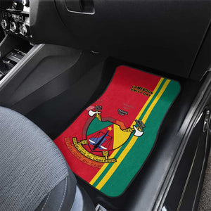 Cameroon Happy Unity Day Cameroun Coat Of Arms Car Mats