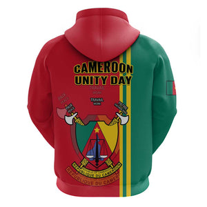 Cameroon Happy Unity Day Cameroun Coat Of Arms Hoodie