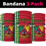 Cameroon Happy Unity Day Cameroun Coat Of Arms Neck Gaiter LT14
