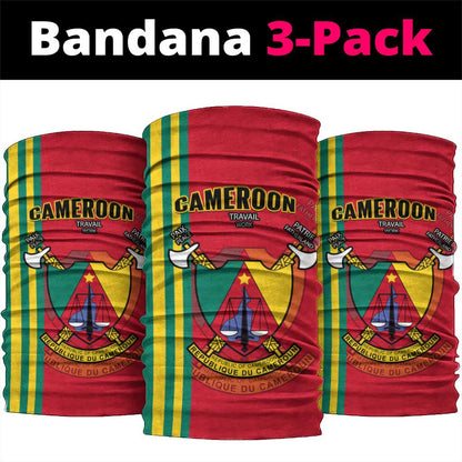 Cameroon Happy Unity Day Cameroun Coat Of Arms Neck Gaiter LT14
