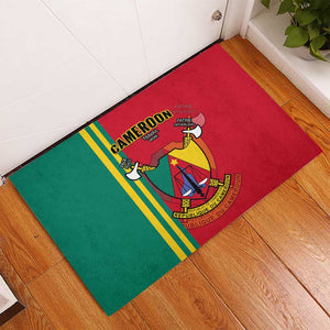 Cameroon Happy Unity Day Cameroun Coat Of Arms Rubber Doormat