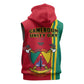 Cameroon Happy Unity Day Cameroun Coat Of Arms Sleeveless Hoodie - African Pride