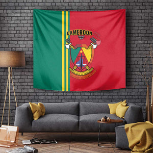 Cameroon Happy Unity Day Cameroun Coat Of Arms Tapestry