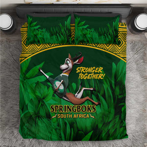 South Africa Rugby Bedding Set Go Bokke World Cup Champions History