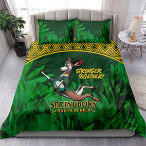 South Africa Rugby Bedding Set Go Bokke World Cup Champions History