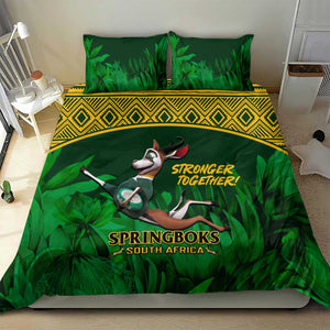 South Africa Rugby Bedding Set Go Bokke World Cup Champions History