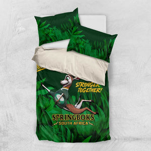 South Africa Rugby Bedding Set Go Bokke World Cup Champions History