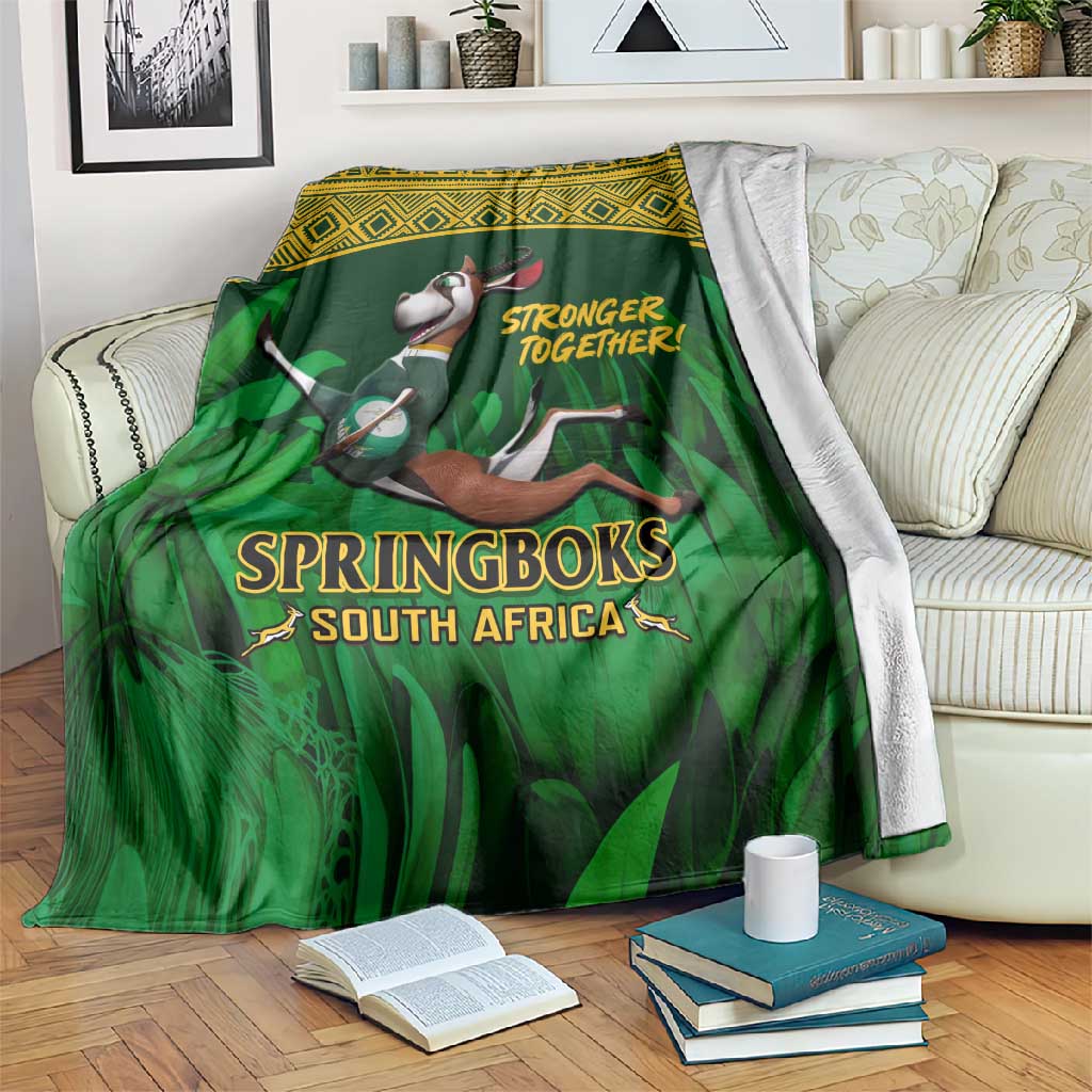 South Africa Rugby Blanket Go Bokke World Cup Champions History