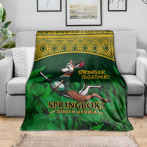 South Africa Rugby Blanket Go Bokke World Cup Champions History