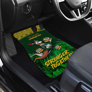 South Africa Rugby Car Mats Go Bokke World Cup Champions History