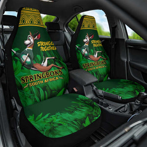 South Africa Rugby Car Seat Cover Go Bokke World Cup Champions History