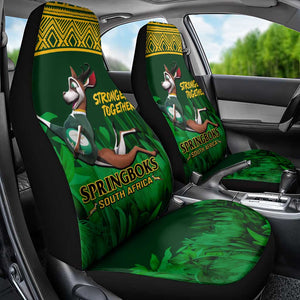 South Africa Rugby Car Seat Cover Go Bokke World Cup Champions History