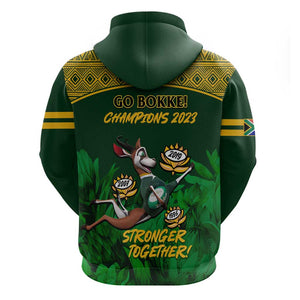 South Africa Rugby Hoodie Go Bokke World Cup Champions History