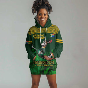 South Africa Rugby Hoodie Dress Go Bokke World Cup Champions History