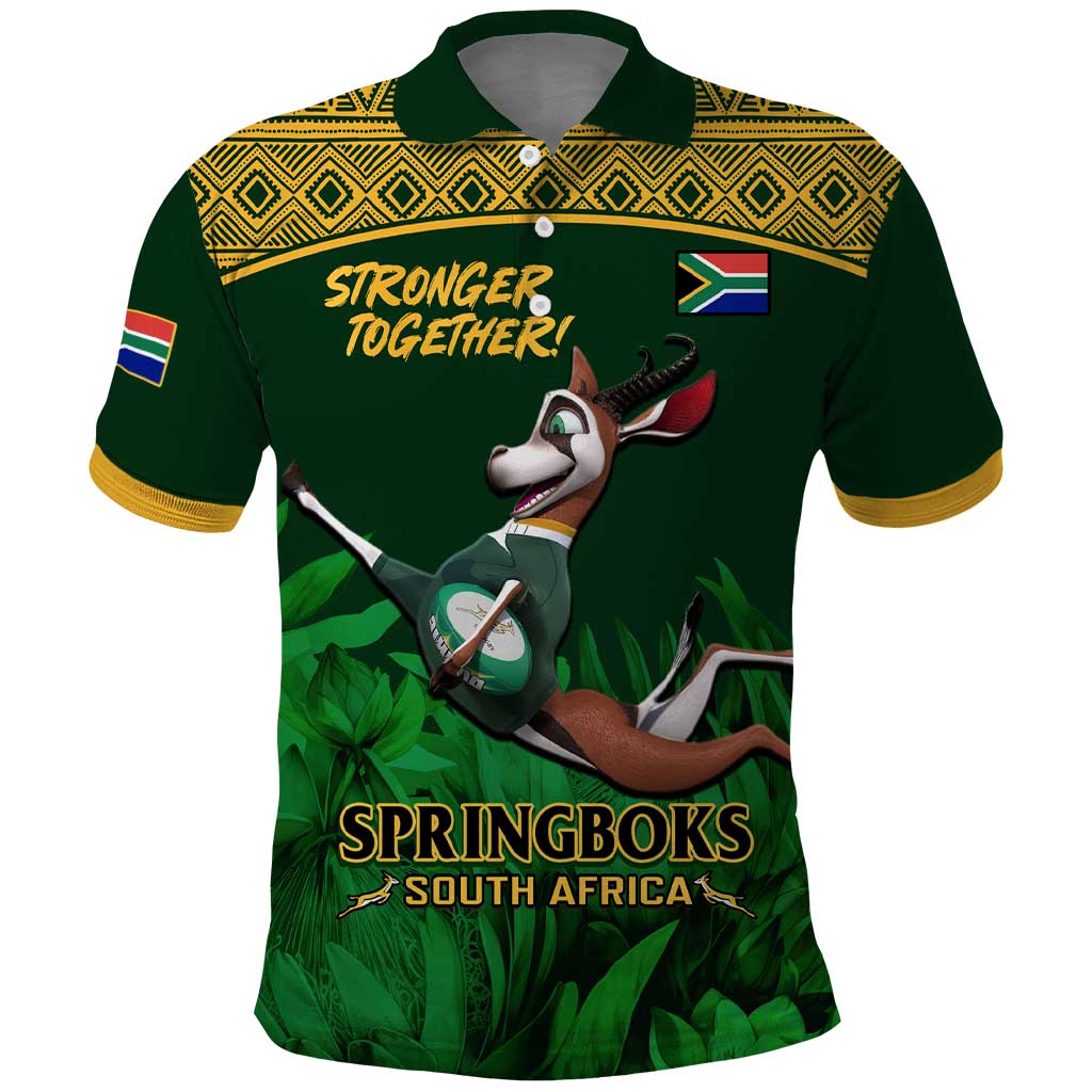 South Africa Rugby Polo Shirt Go Bokke World Cup Champions History