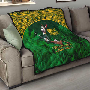 South Africa Rugby Quilt Go Bokke World Cup Champions History