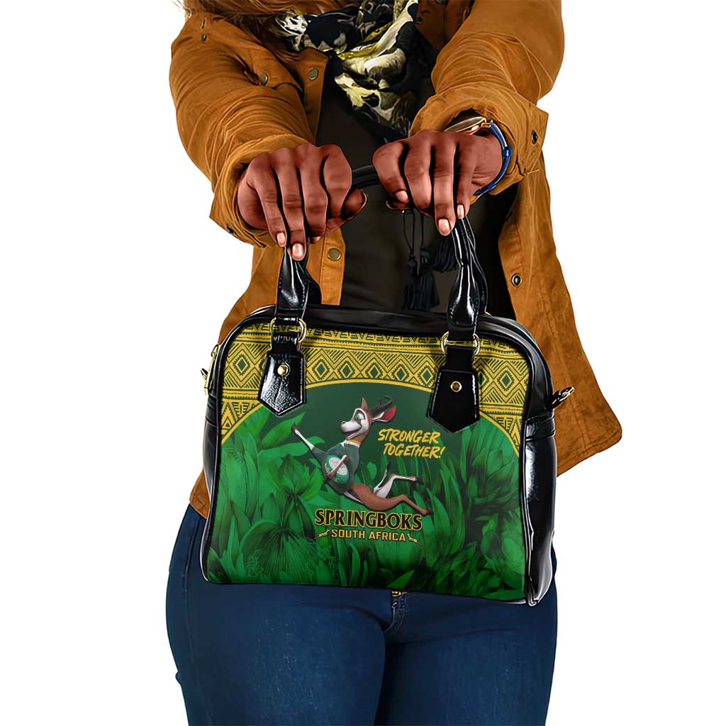 South Africa Rugby Shoulder Handbag Go Bokke World Cup Champions History