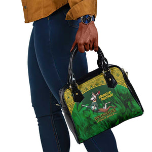 South Africa Rugby Shoulder Handbag Go Bokke World Cup Champions History