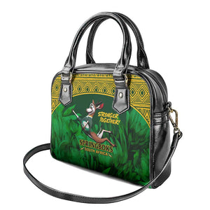 South Africa Rugby Shoulder Handbag Go Bokke World Cup Champions History