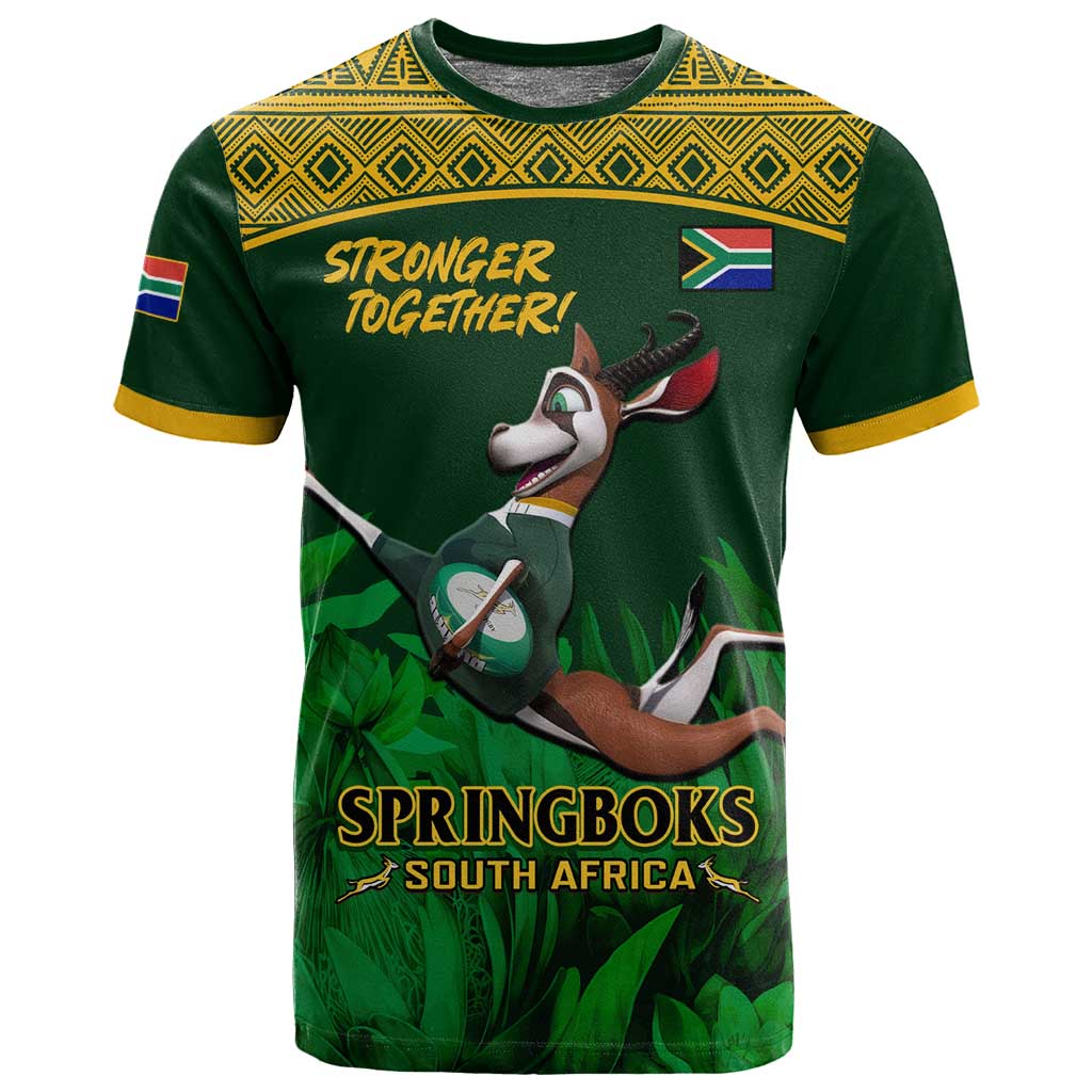 South Africa Rugby T shirt Go Bokke World Cup Champions History