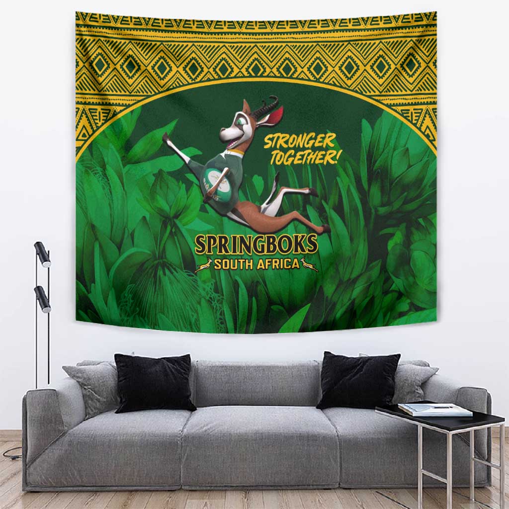 South Africa Rugby Tapestry Go Bokke World Cup Champions History