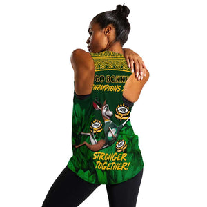 South Africa Rugby Women Racerback Tank Go Bokke World Cup Champions History